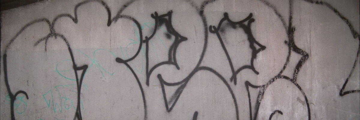 Graffiti and street art from a photo tour in Bremen including colourful sprayed tags and top-to-bottoms.