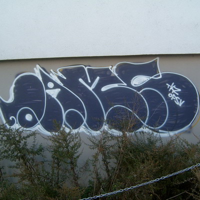 Graffiti and street art from a photo tour in Bremen including colourful sprayed tags and top-to-bottoms.