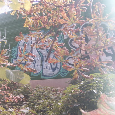 Graffiti and street art from a photo tour in Bremen including colourful sprayed tags and top-to-bottoms.