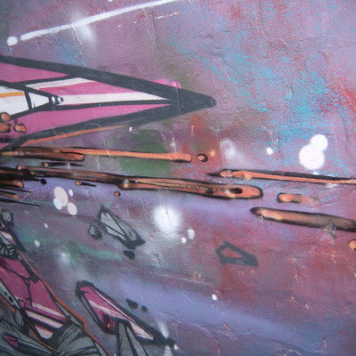 Graffiti and street art from a photo tour in Bremen including colourful sprayed tags and top-to-bottoms.