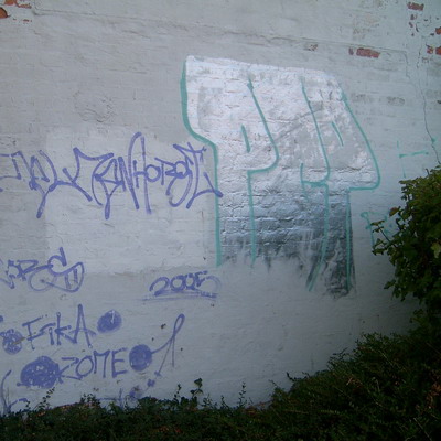 Graffiti and street art from a photo tour in Bremen including colourful sprayed tags and top-to-bottoms.