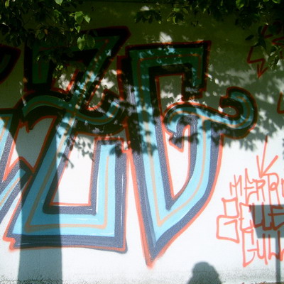 Graffiti and street art from a photo tour in Bremen including colourful sprayed tags and top-to-bottoms.