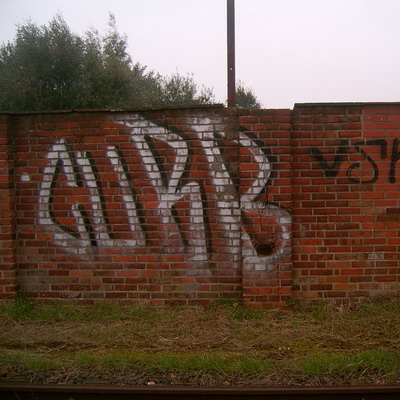 Graffiti and street art from a photo tour in Bremen including colourful sprayed tags and top-to-bottoms.