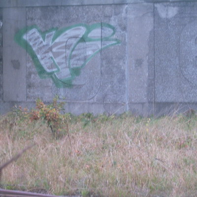 Graffiti and street art from a photo tour in Bremen including colourful sprayed tags and top-to-bottoms.