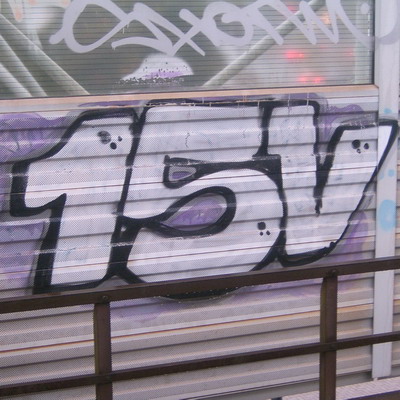 Graffiti and street art from a photo tour in Bremen including colourful sprayed tags and top-to-bottoms.