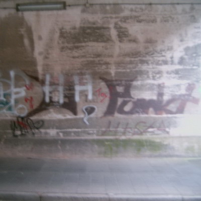 Graffiti and street art from a photo tour in Bremen including colourful sprayed tags and top-to-bottoms.