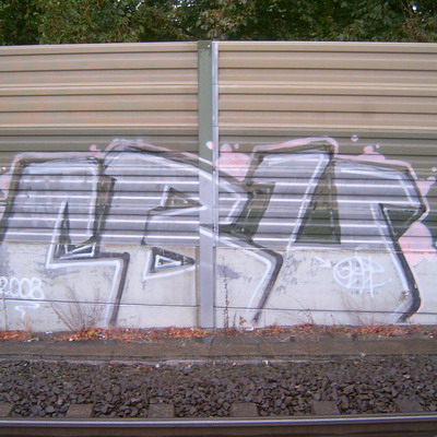 Graffiti and street art from a photo tour in Bremen including colourful sprayed tags and top-to-bottoms.