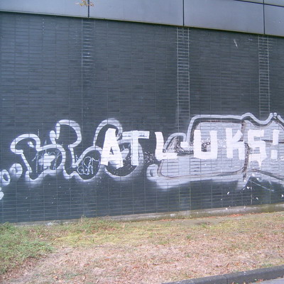 Graffiti and street art from a photo tour in Bremen including colourful sprayed tags and top-to-bottoms.