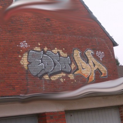 Graffiti and street art from a photo tour in Bremen including colourful sprayed tags and top-to-bottoms.