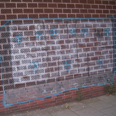 Graffiti and street art from a photo tour in Bremen including colourful sprayed tags and top-to-bottoms.