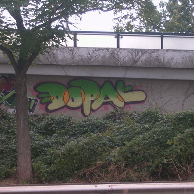 Graffiti and street art from a photo tour in Bremen including colourful sprayed tags and top-to-bottoms.