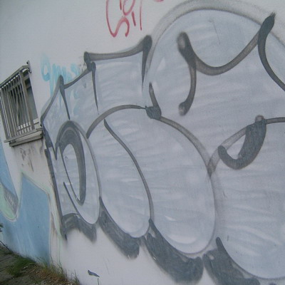 Graffiti and street art from a photo tour in Bremen including colourful sprayed tags and top-to-bottoms.