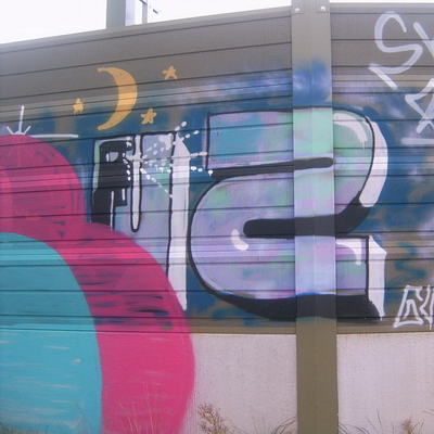 Graffiti and street art from a photo tour in Bremen including colourful sprayed tags and top-to-bottoms.