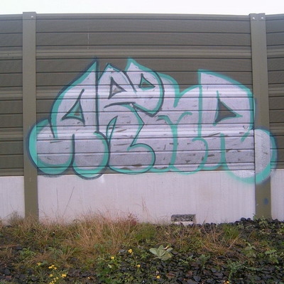 Graffiti and street art from a photo tour in Bremen including colourful sprayed tags and top-to-bottoms.