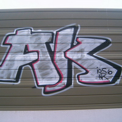 Graffiti and street art from a photo tour in Bremen including colourful sprayed tags and top-to-bottoms.