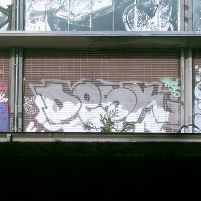 Graffiti and street art from a photo tour in Bremen including colourful sprayed tags and top-to-bottoms.