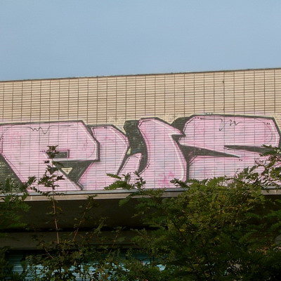 Graffiti and street art from a photo tour in Bremen including colourful sprayed tags and top-to-bottoms.