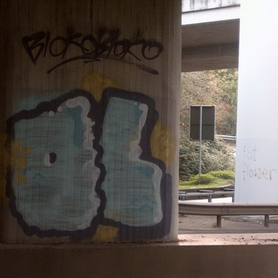 Graffiti and street art from a photo tour in Bremen including colourful sprayed tags and top-to-bottoms.