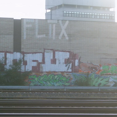 Graffiti and street art from a photo tour in Bremen including colourful sprayed tags and top-to-bottoms.