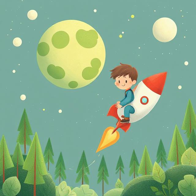 KI-Bild Friedensrakete